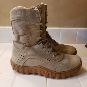 ROCKY RKC050 Men's S2V Special Ops Combat Boots Size 7M Military Boot Coyote Tan
